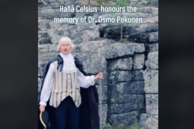 Hallå Celsius Climate Hackaton honours the memory of Dr. Osmo Pekonen