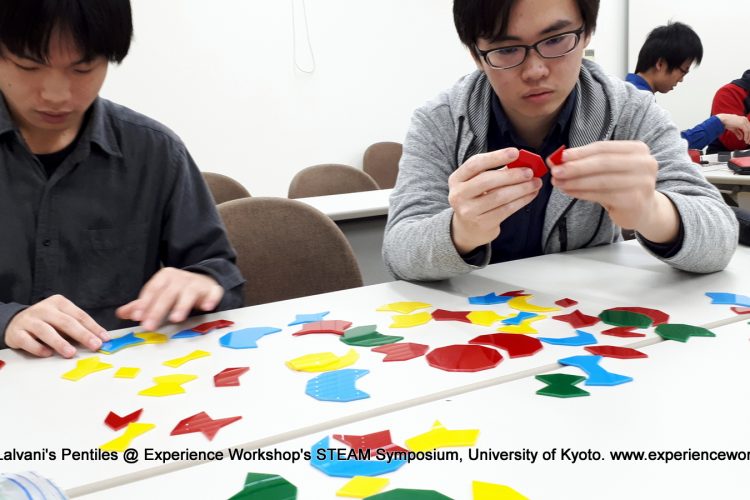 Haresh Lalvani’s Pentiles successfully contributed to Experience Workshop’s STEAM Symposium at Kyoto University, Japan