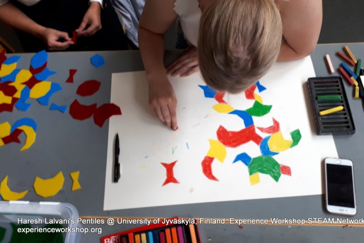 Lalvani’s Pentiles inspire Finnish teachers in Finland to actively explore connections between mathematics and the arts