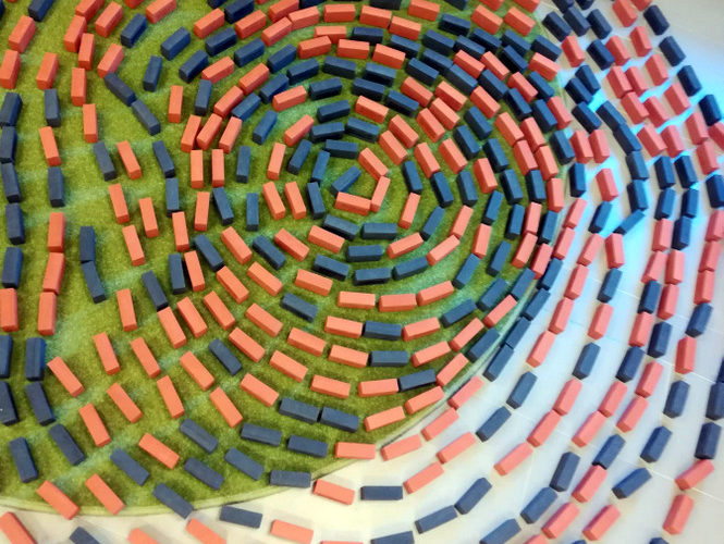 Preschool experiment with 4D Frame soft blocks