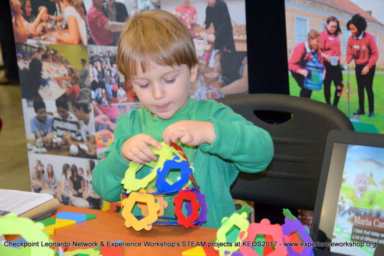 A Checkpoint Leonardo Network és az ÉlményMűhely további STEAM projektjei a KEOS 2017-en