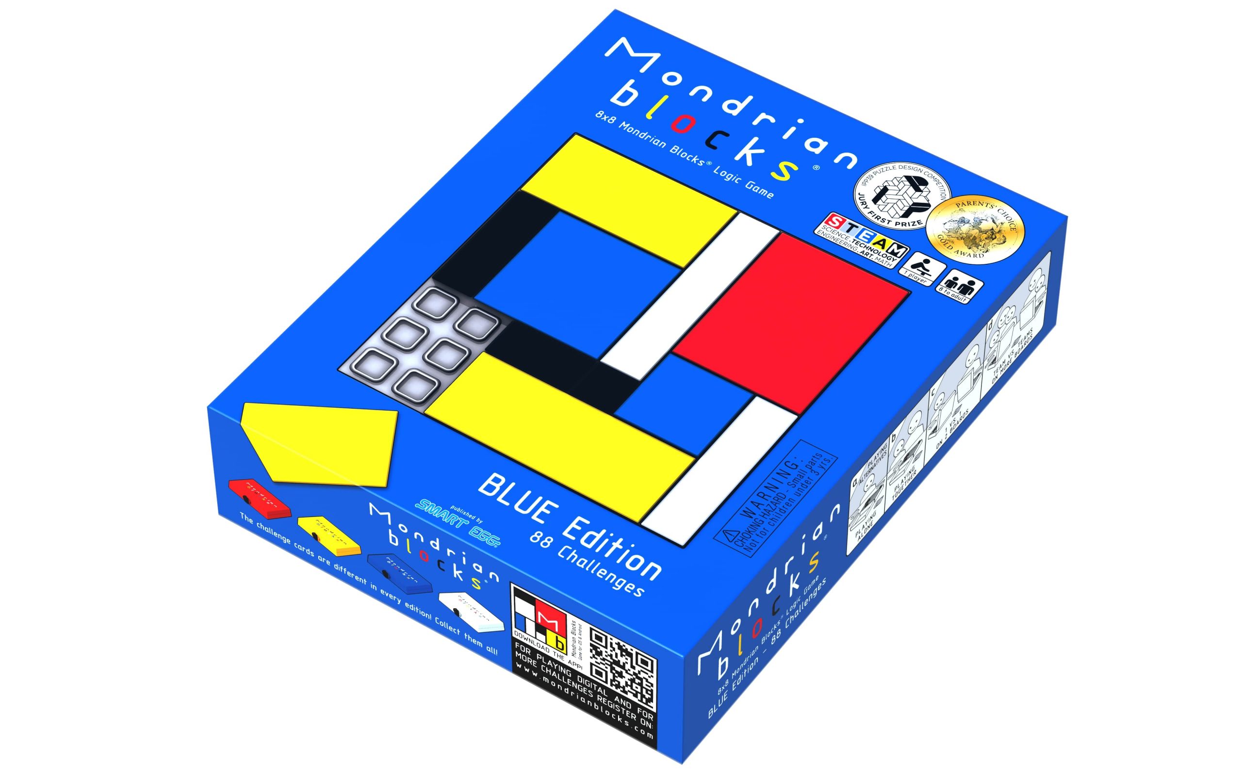 Spiel Mondrian Blocks Yellow Edition 