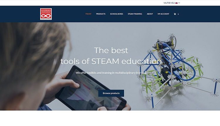www.learningbydoing.fi is Experience Workshop’s new webstore